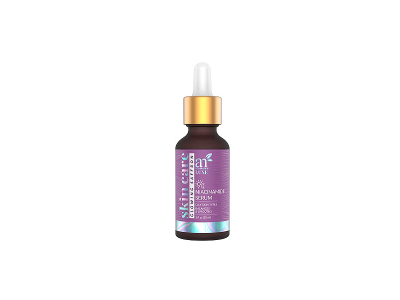 Artnaturals Luxe Glowing Saffron Niacinamide Serum, 1 fl oz/30 ml