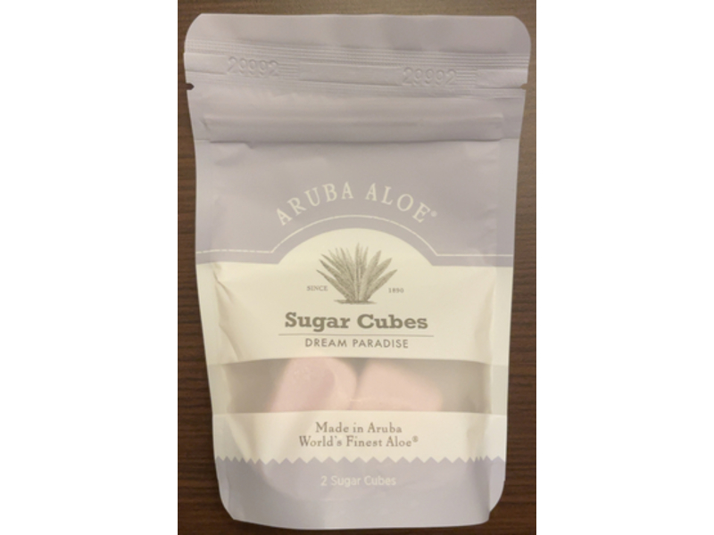 Aruba Aloe Sugar Cubes, Dream Paradise, 2 Count