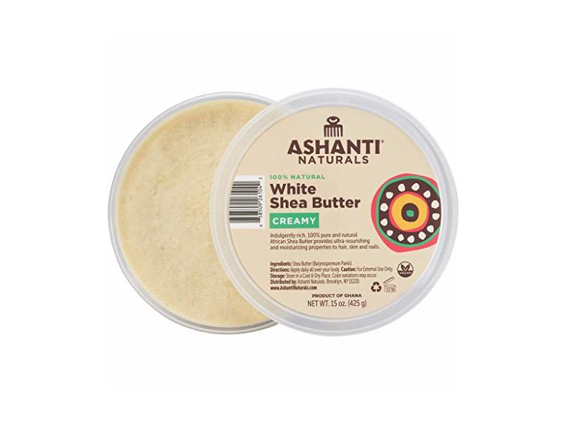 Ashanti Naturals White Shea Butter Creamy, 15 oz/425 g