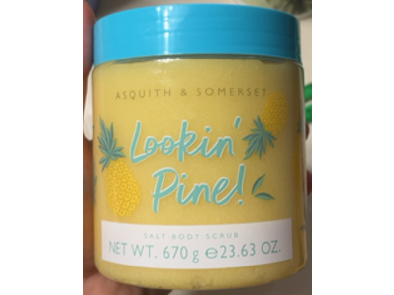 Asquith & Somerset Salt Body Scrub, Lookin Pine, 23.63 oz/670 g