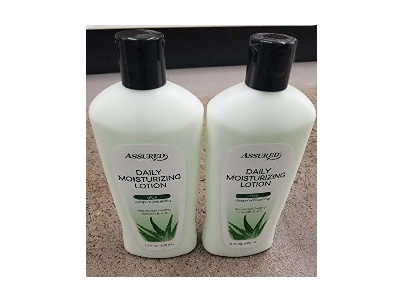 Assured Daily Moisturizing Lotion, Aloe, 20 fl.oz.