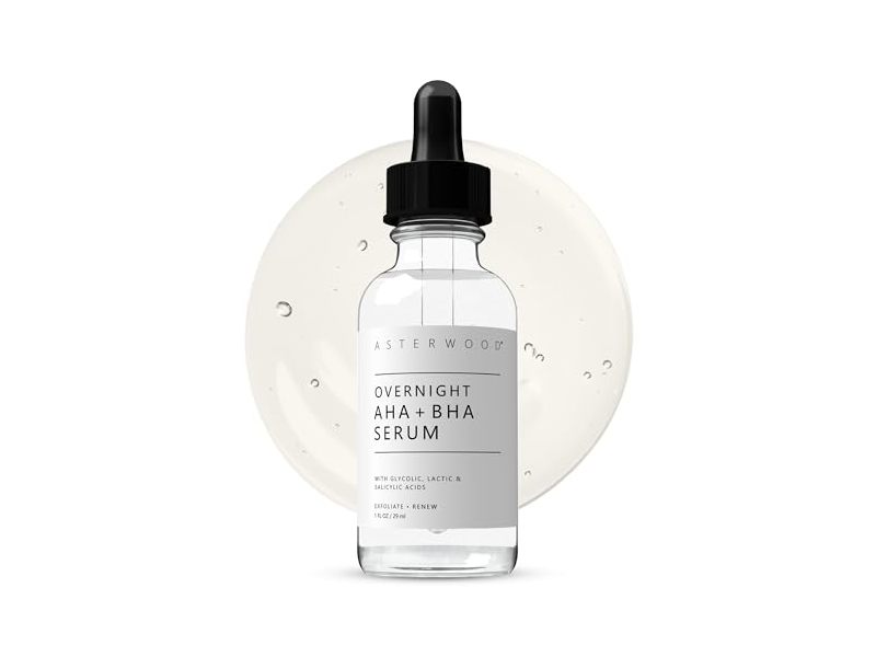 Asterwood AHA + BHA Serum, 1 fl oz/29 mL
