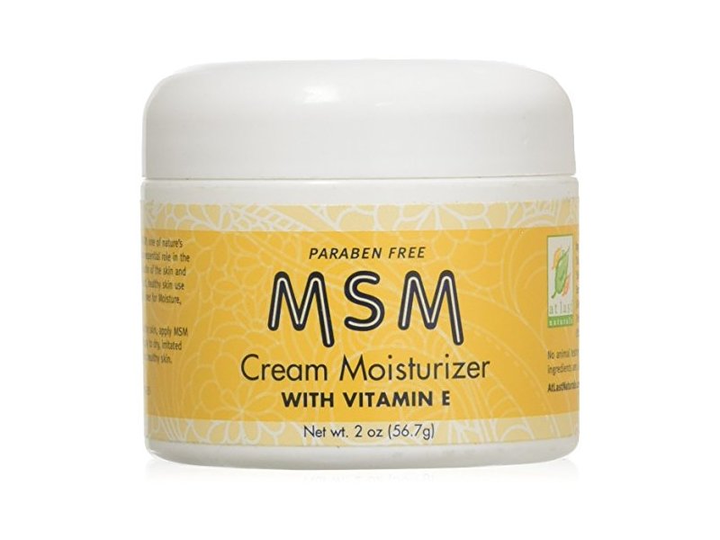 At Last Naturals MSM Cream Moisturizer, Vitamin E, 2 oz