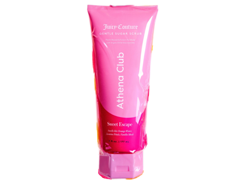 Athena Club Juicy Couture Gentle Sugar Scrub, Sweet Escape, 6 fl oz/177 mL