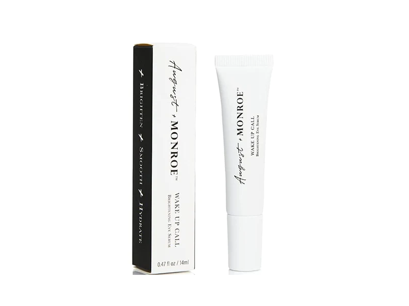 August +Monroe Wake Up Call Brightening Eye Serum, 0.47 fl oz/14 mL