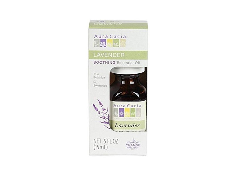 Aura Cacia Essential Lavender Oil, 0.5 oz