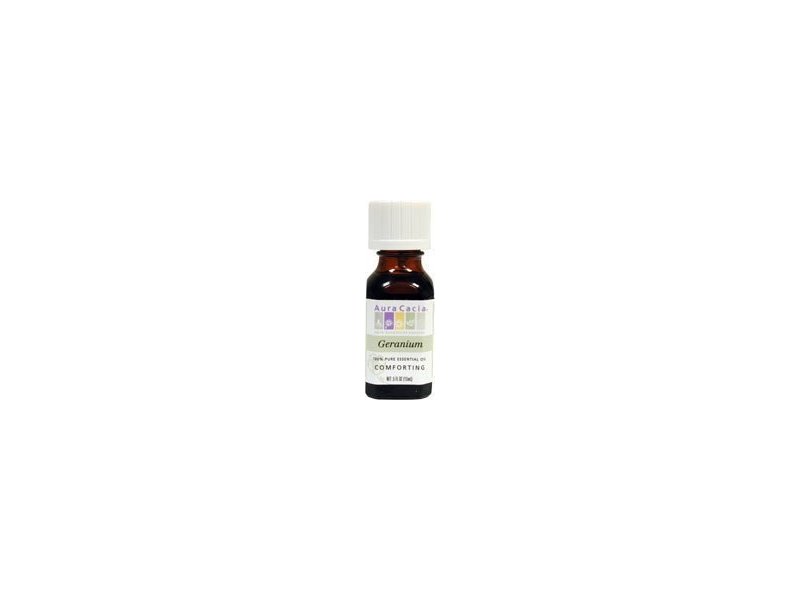 Aura Cacia Essential Oil Geranium, .5 oz.