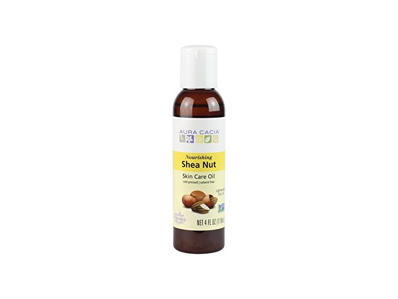 Aura Cacia Nourishing Shea Nut Oil | Multi-Purpose Nourishment Oil | 4 fl oz.