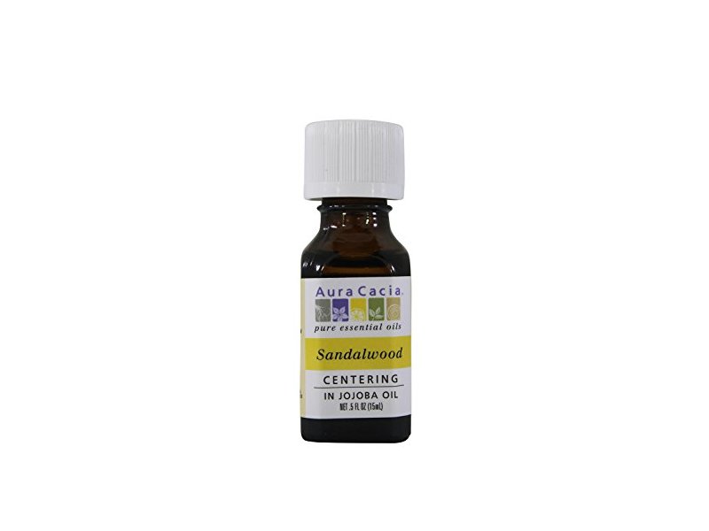 Aura Cacia Pure Essential Oils, Sandalwood, 0.5 fl oz