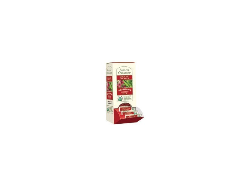 Avalon Organics Botanicals Lip Balm, Cherry Aloe, 0.15 OZ