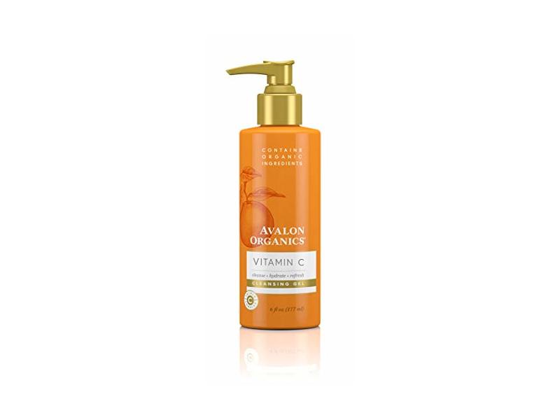 Avalon Organics Cleansing Gel, Vitamin C, 6 fl oz/177 mL