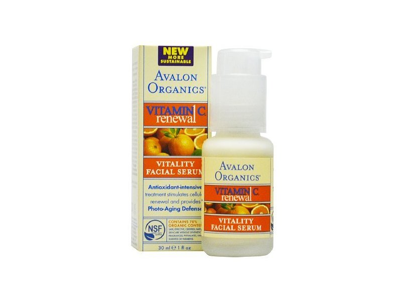 Avalon Organics Facial Serum Vitamin C, 1 FZ