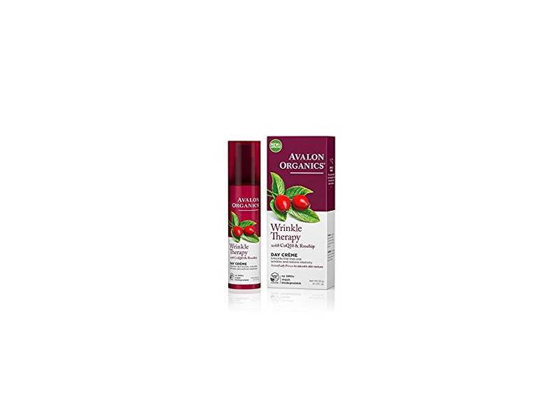 Avalon Organics Wrinkle Therapy with CoQ10 & Rosehip, 1.75 oz
