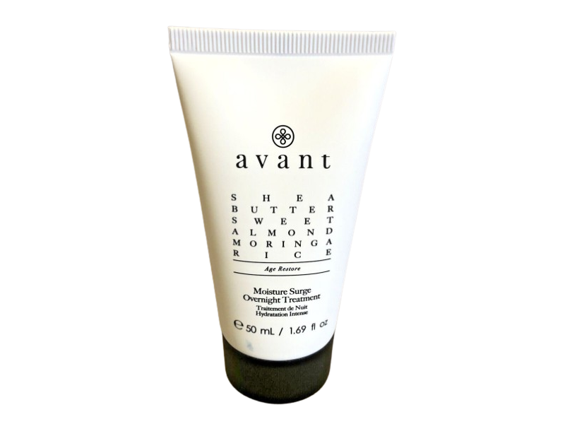 Avant Age Restore Moisture Surge Overnight Treatment, Shea Butter + Sweet Almond & Cocoa Argan, 1.69 fl oz/50 mL