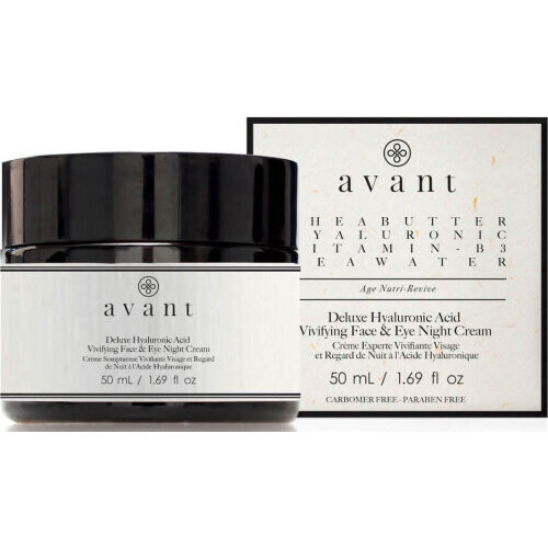 Deluxe Hyaluronic Acid Vivifying Face & Eye Night Cream