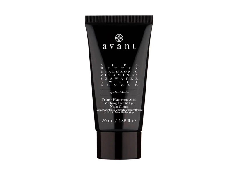 Avant Deluxe Hyaluronic Acid Vivifying Face & Eye Night Cream, 1.69 fl oz/50 mL