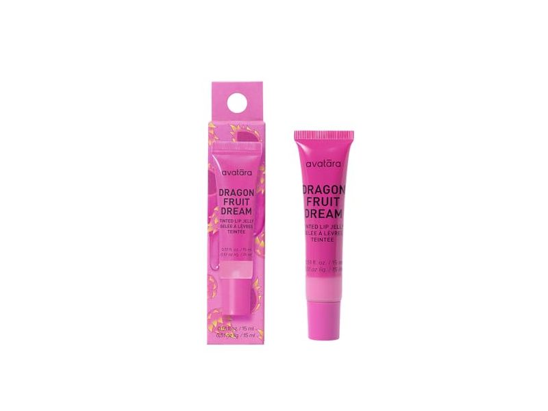 Avatara Tinted Lip Jelly, Dragon Fruit Dream, 0.51 fl oz/15 mL
