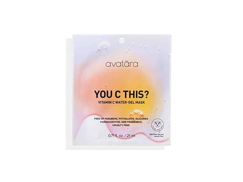Avatara You C This? Water - Gel Mask, Vitamin C, 0.71 fl oz/21 mL