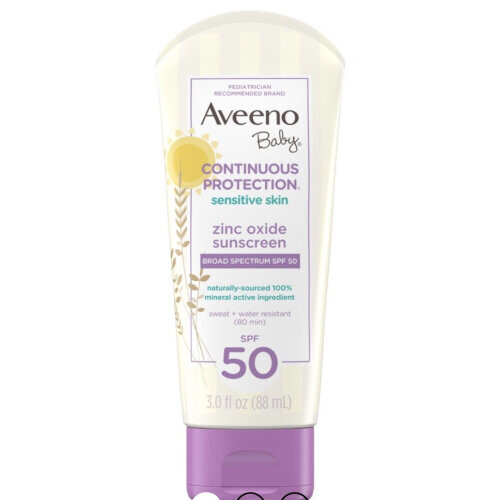 Baby Sunscreen Lotion With Zinc Oxide, SPF 50