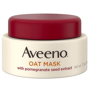 Oat Face Mask With Pomegranate Seed Extract