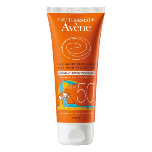 Avène Very High Protection Lotion For Children SPF 50+ Sun Cream For Sensitive Skin (Fragrance Free)