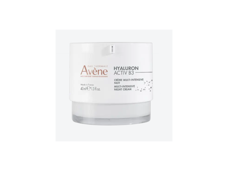 Avene Hyaluron Activ B3 Multi Intensive Night Cream, 1.3 fl oz/40 mL