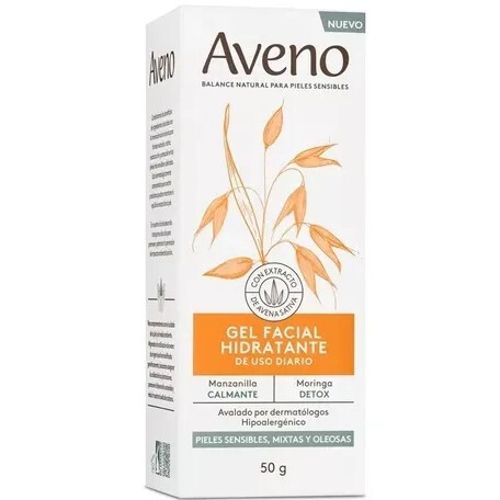 Crema Gel Aveno Hidratante Facial Piel Sensible Mixta