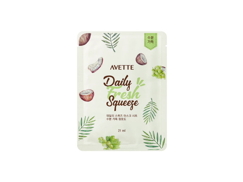 Avette Daily Fresh Squeeze Mask, Grape, 21 mL