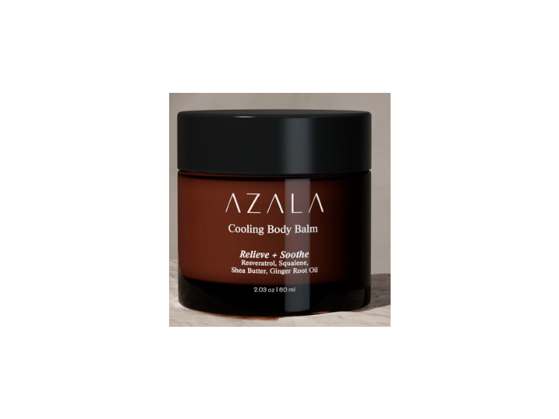 Azala Cooling Body Balm, Relieve + Soothe, 2.03 oz/60 mL