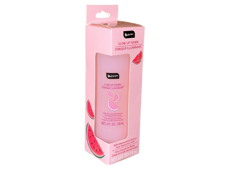 b.pure Glow Up Toner, Watermelon Extract & Hyaluronic Acid, 4 fl oz/118 mL