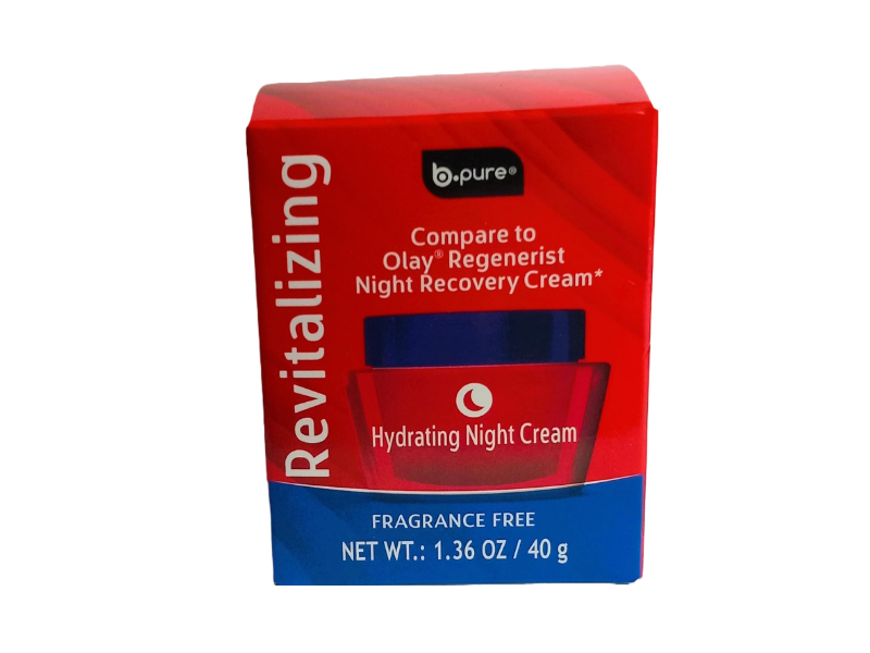 b.Pure Revitalizing Hydrating Night Cream, 1.36 oz/40 g