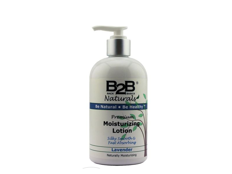 B2B Naturals Moisturizing Lotion, Lavender, 12 fl oz