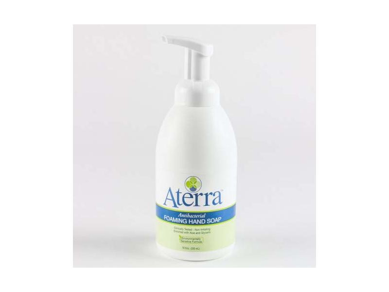B4 Brands Aterra Antibacterial Foaming Hand Soap, 18 fl oz