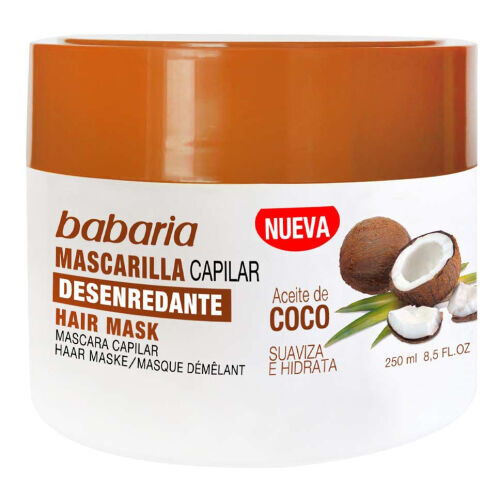 MASCARILLA CAPILAR ACEITE DE COCO