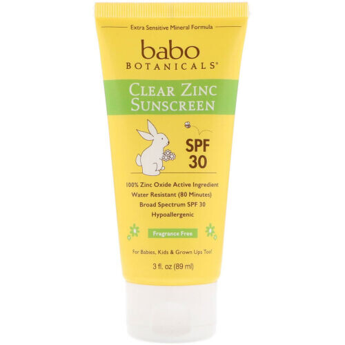 Clear Zinc Sunscreen SPF 30