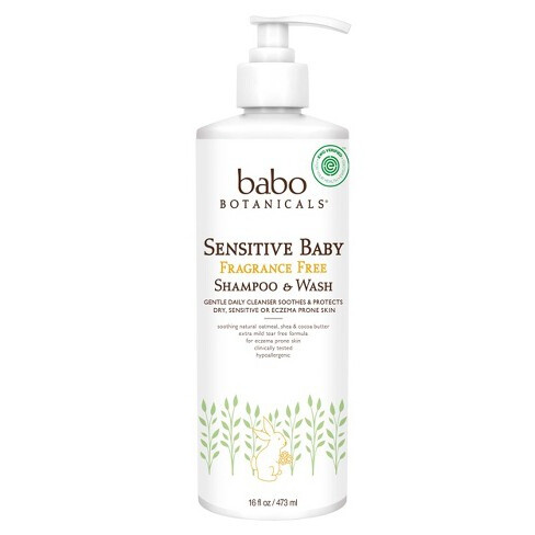 Sensitive Baby Fragrance Free Shampoo And Wash
