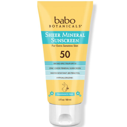 Sheer Mineral Sunscreen Lotion SPF 50