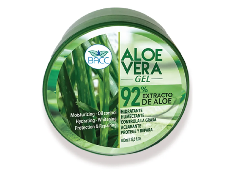 BACC Face & Body Gel, Aloe Vera Gel, 13.5 fl oz/400 mL