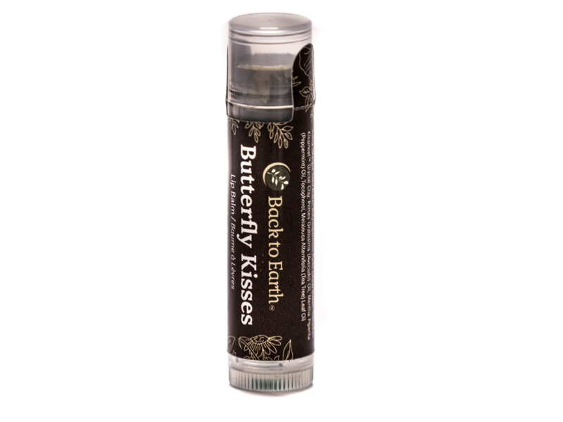 Back to Earth Butterfly Kisses Lip Balm, 0.1 oz/4 g