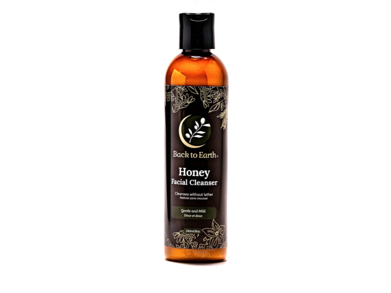 Back to Earth Honey Facial Cleanser, 8 oz/240 mL