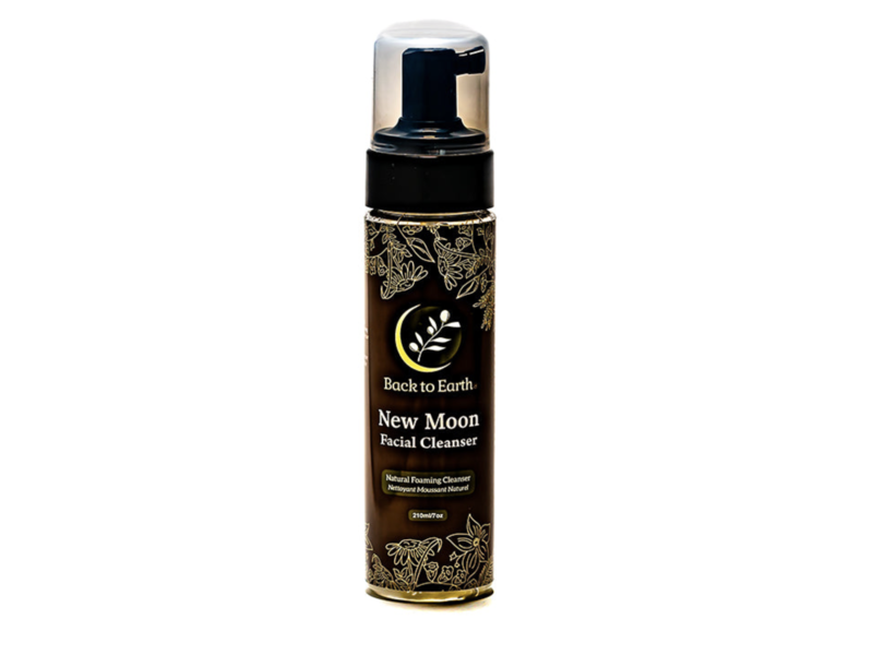 Back to Earth New Moon Facial Cleanser, 7 oz/210 mL