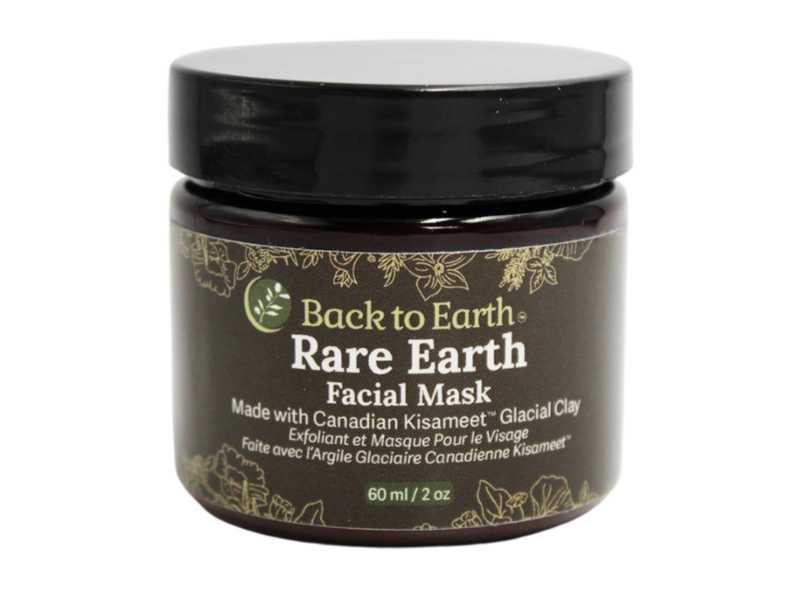 Back to Earth Rare Earth Facial Mask, 2 oz/60 mL