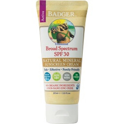 Naturally Unscented Sunscreen With Zinc Oxide