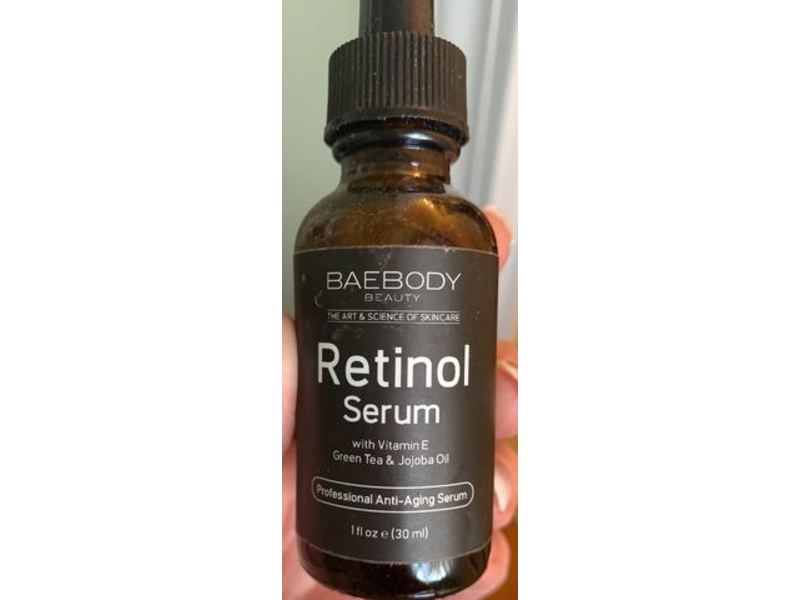 Baebody Retinol Serum, Vitamin E, Hyaluronic Acid & Jojoba Oil, 1 fl oz/30 mL