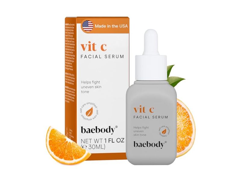 Baebody Vitamin C Face Serum,1 fl oz/30 mL