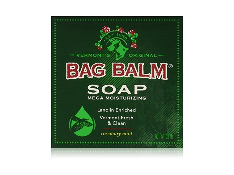 Bag Balm Mega Moisturizing Soap, Rosemary Mint, 3.9 oz