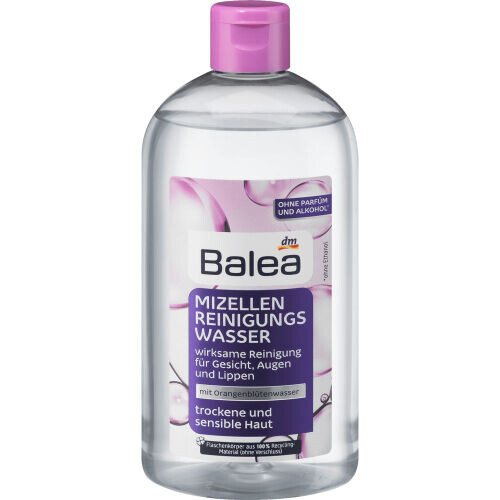 Mizellen Gesichtsreinigungswasser - Trockene Haut