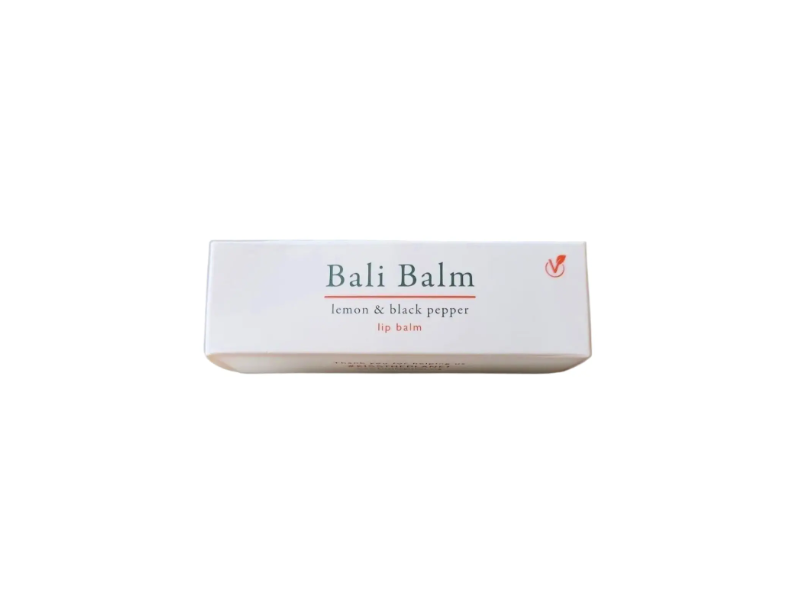Bali Balm Lip Balm, Lemon and Black Pepper, 0.5 oz/15 mL