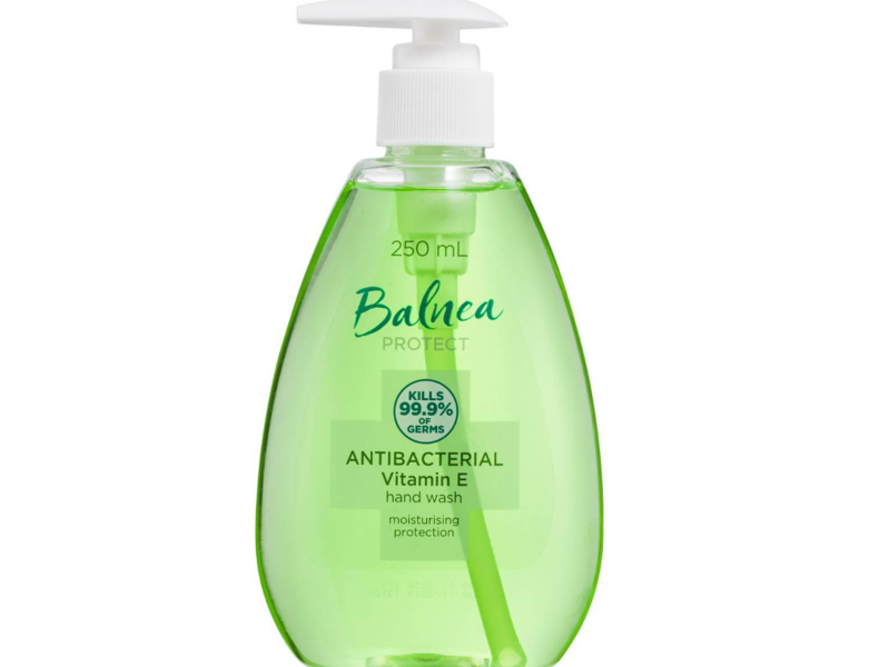 Balnea Protect Antibacterial Hand Wash, Vitamin E, 250 mL
