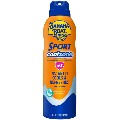 Sport Cool Zone Clear Spray Sunscreen Broad Spectrum SPF 50